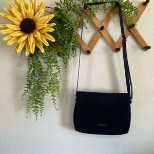 Vera Bradley Black Quilted Crossbody Bag